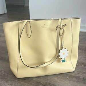 Yellow Kate spade tote